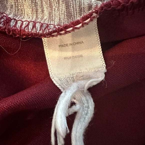 Men's Gray/Maroon Virginia Tech Hokies Prospect Quarter-Zip LS Shirt Sz Large - Picture 6 of 11